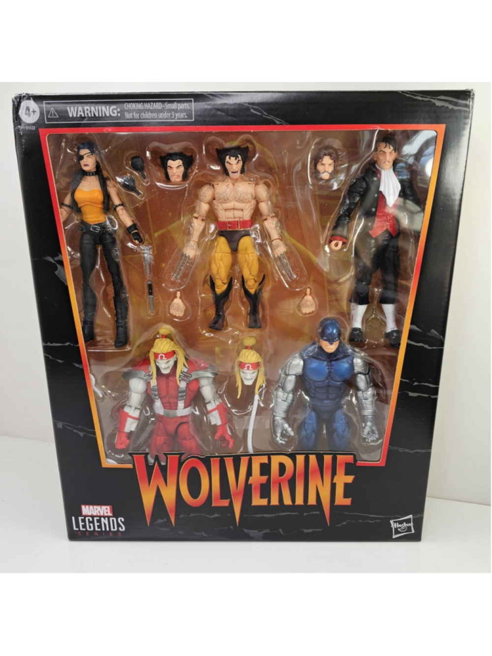 SEALED Hasbro Marvel Legends Wolverine 6" Action Figures - Set of 5 NEW